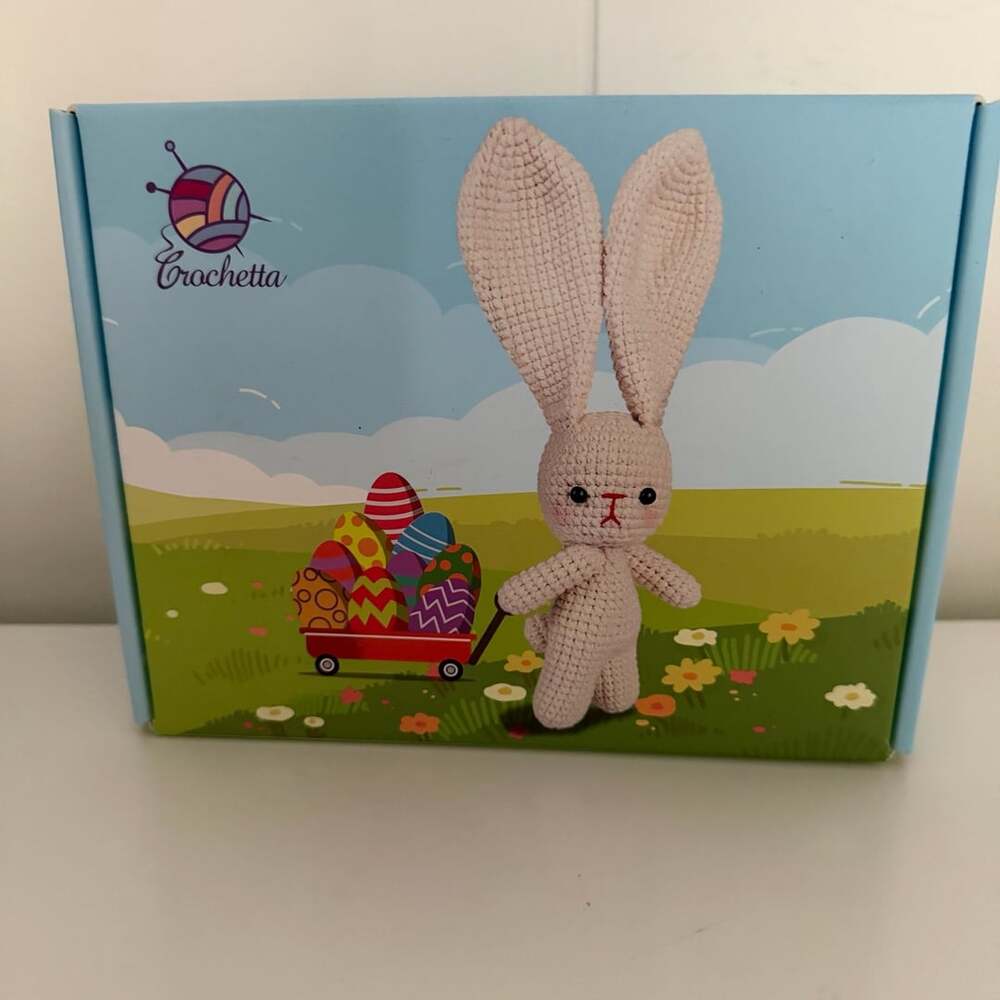 Crochetta Crochet Kit for Beginners Easter Bunny